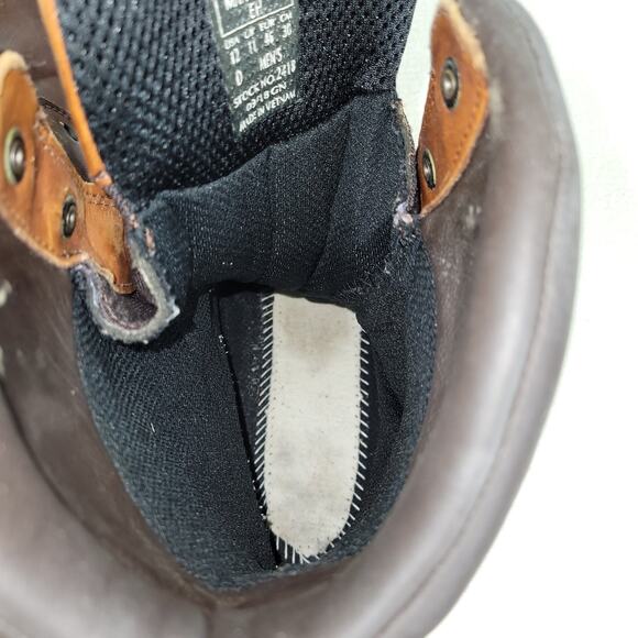 Red Wing Boots Mens Sz 12 D Brown Waterproof Boot Workwear Gorpcore Utility Work - Picture 13 of 16